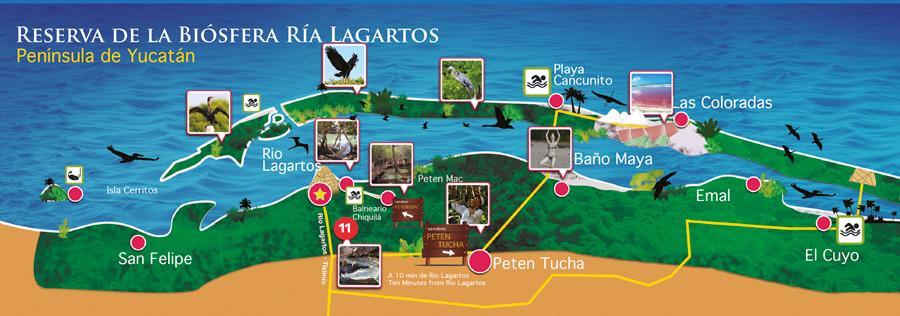 Hotel Casa Laguna Lagartos Río Lagartos Exterior foto